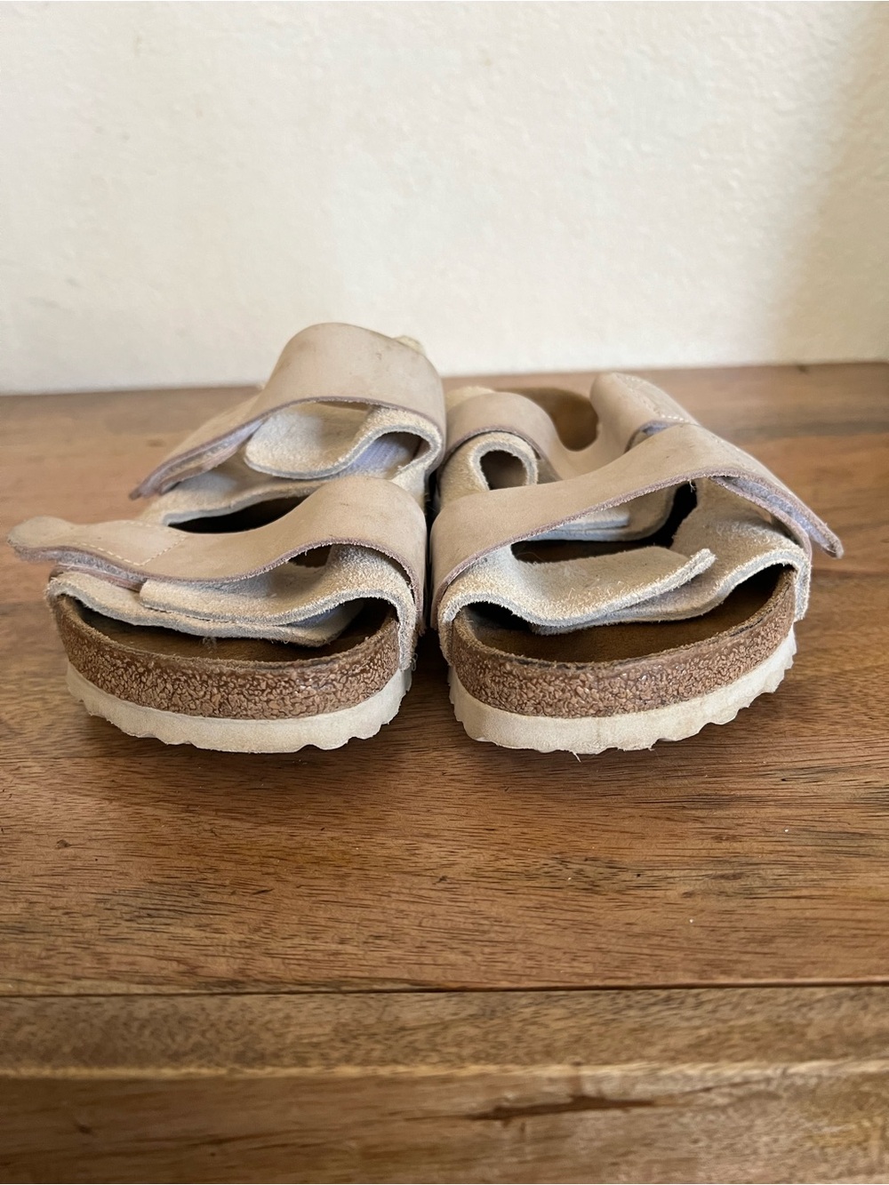 Birkenstock Uji Antique White Nubuck/Suede Leather Regular Size 6-6.5 - Picture 3 of 13